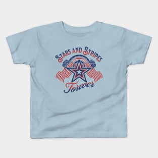 Stars And Stripes Forever Kids T-Shirt